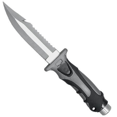 Messer SK21, mit Scheide, silber-anthrazit